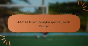 4-1-2-1-2 Muoto: Pelaajien sijoittelu, Roolit, Vastuut