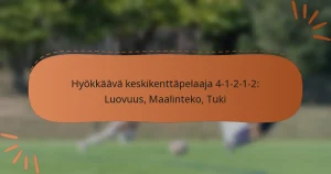 Hyökkäävä keskikenttäpelaaja 4-1-2-1-2: Luovuus, Maalinteko, Tuki