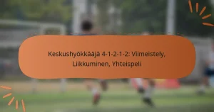Keskushyökkääjä 4-1-2-1-2: Viimeistely, Liikkuminen, Yhteispeli