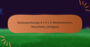 Keskuspuolustaja 4-1-2-1-2: Merkitseminen, Ilmaottelut, Johtajuus