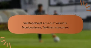 Vaihtopelaajat 4-1-2-1-2: Vaikutus, Monipuolisuus, Taktiikan muutokset